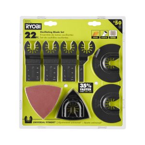 22-PIECE OSCILLATING BLADE SET